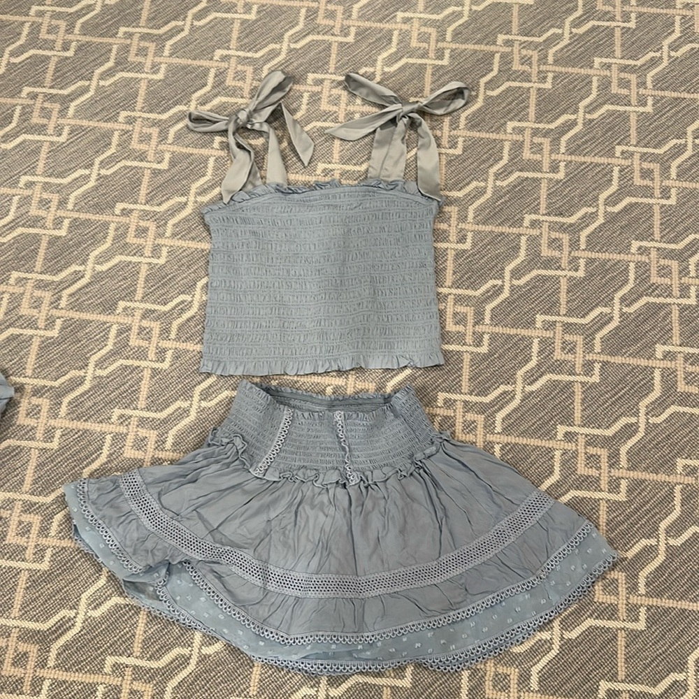 Katie J NYC skirt and top set. Worn once for photo shoot. Excellent condition